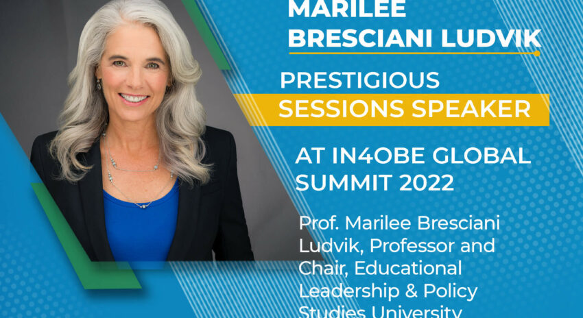 Prof. Marilee Bresciani Ludvik is Prestigious Sessions Speaker at IN4OBE Global Summit 2022