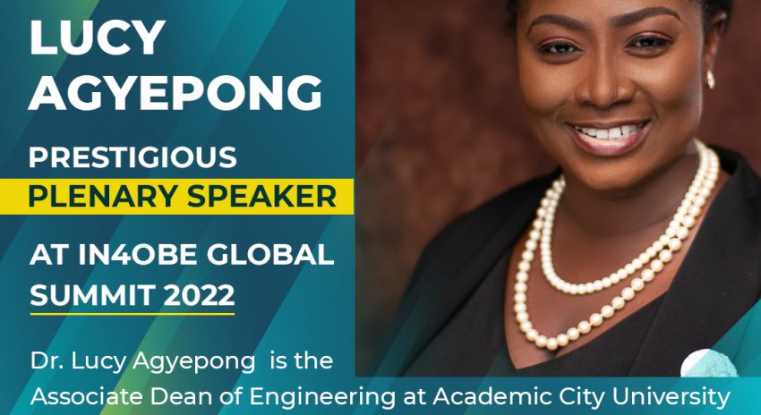 Dr. Lucy Agyepong is Prestigious Plenary Speaker at IN4OBE Global Summit 2022