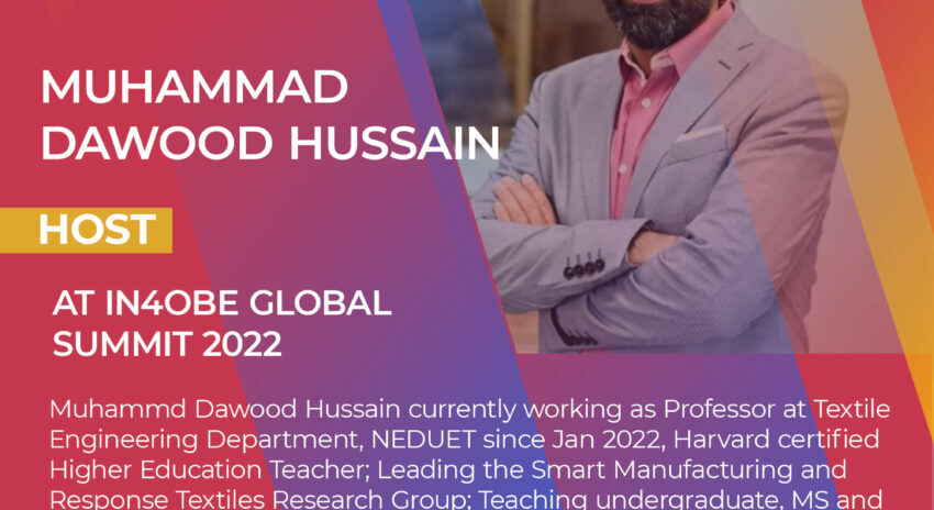 Muhammad Dawood Husain is Host at IN4OBE Global Summit 2022